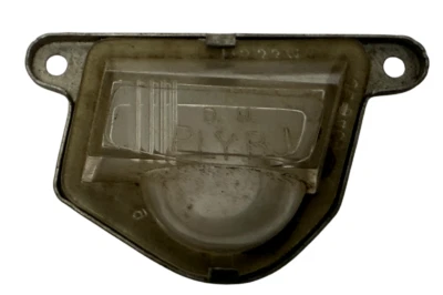 Chrysler Dodge Desoto Plymouth 1957-59 luz de licencia lámpara lente transparente 1753373 nuevo de stock Foto 1 de 4
