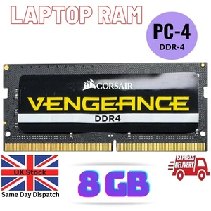 DDR4 Laptop RAM 8GB PC4-2400 260 Corsair Vengeance CMSX8GX4M1A2400C16 - Picture 1 of 2