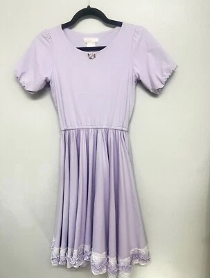 Vestido Dollcake Yay for Me, púrpura niñas talla 14  Foto 1 de 3