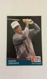 HOWIE JOHNSON 1991 PRO SET PGA TOUR GOLF Card # 253 C0205 - Picture 1 of 1