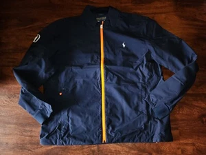 POLO GOLF RALPH LAUREN 2016 OPEN WATERPROOF, WINDBREAKER JACKET NAVY XL, NWT!!! - Picture 1 of 14