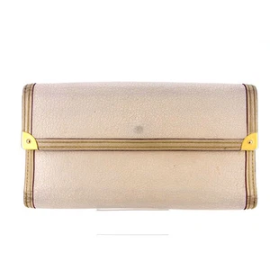 Louis Vuitton Wallet Purse Trifold Brown Woman Authentic Used Y103 - Picture 1 of 5