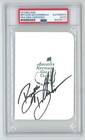 BRYSON DECHAMBEAU Signed Augusta MASTERS PGA Golf Score Card  PSA Slabbed AUTO