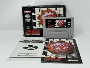 SNES Super Nintendo - NBA Jam - NTSC USA version - Boxed - Tested - Complete - Picture 1 of 6