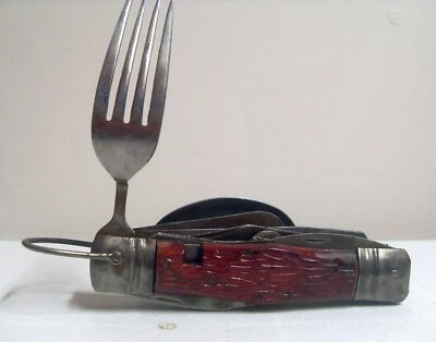 Vintage Boy Scout Hobo Camping Knife - Made in Japan - Image 1 of 2