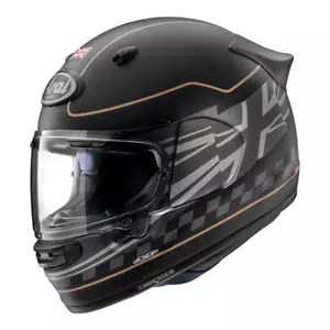 ARAI QUANTIC DARK CITIZEN UK Flag Premium & Aerodynamics Motorcycle Helmet - Picture 1 of 3