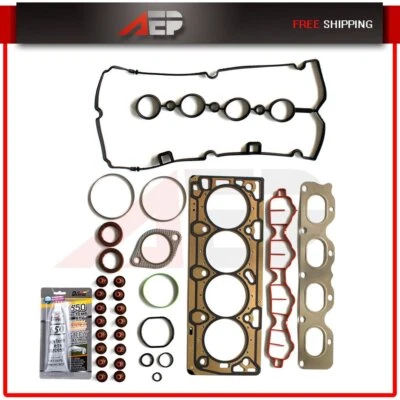 Fits Pontiac G3 Chevrolet Aveo Aveo5 1.6L LXV Engine Cylinder Head Gasket Set - Image 1 of 4