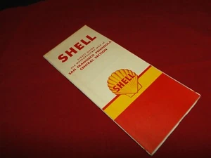 1950's Vintage Shell GAS & OIL STREET Map of SAN FRANCISCO & SO PENINSULA D-36 - Bild 1 von 5