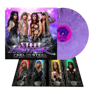 STEEL PANTHER - Feel The Steel (15th Ann. Ed., Ltd. Ed. Purple Marble Vinyl L... - Picture 1 of 1