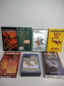 Romance Novels Audio Books Cassette Book Bundle - Picture 1 of 11