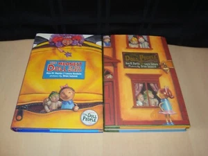 The Doll People & The Meanest Doll in the World HC Book Lot Ann Martin AR Class - Picture 1 of 3