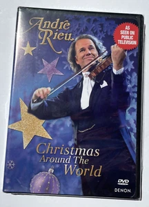 André Rieu: Christmas Around the World (DVD, 2006) Denon Classics NEW Sealed - Foto 1 di 3