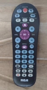 RCA RCR414BHE 4-Device Universal Remote Control Pre-owned Clean Multi Brand - Picture 1 of 3