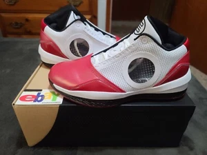 Air Jordan 2010 Welcome Home Dwayne Wade blanco/negro-rojo universitario 387358 101 nuevo con etiquetas - Imagen 1 de 17