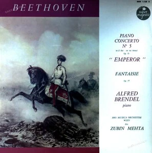 Beethoven, Brendel, Orch. Wien, Mehta - Piano Concerto N5 In E Flat LP 1962 . - Imagen 1 de 1