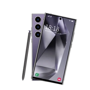 Téléphone Android 8+256 Go double SIM I24 Ultra - écran 6,8" Full HD, stylet intégré, U - Photo 1 sur 2