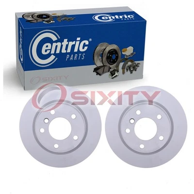 2 peças rotores de freio a disco traseiros Centric GCX para 2007-2013 BMW 328i pneu de freio tu - Imagem 1 de 4