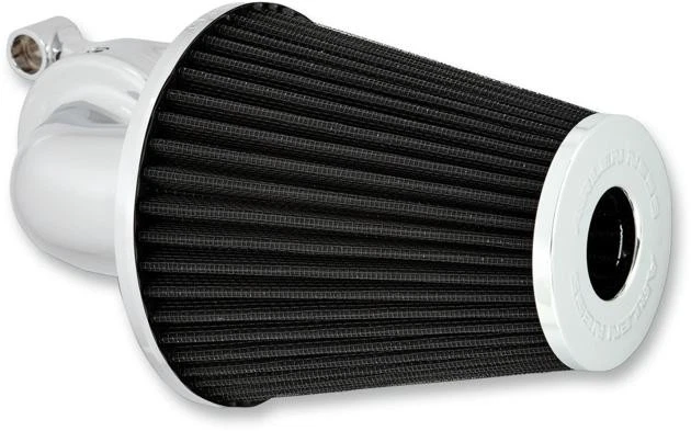 Arlen Ness Monster Sucker 90-Degree Air Cleaner Kit Standard Chrome #81-006 - Image 1 of 1