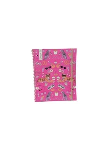 Yoobi 1 Subject College Ruled Spiral Notebook Pink - Picture 1 of 1