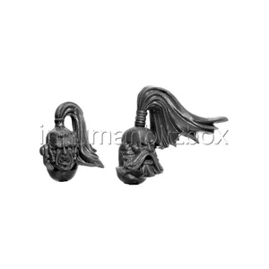 SWGH53 TETE x2 SPACE WOLVES GREY HUNTER WARHAMMER 40000 BITZ SPACE MARINE - Picture 1 of 1