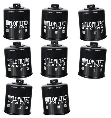 HF153RC Race Oil Filter - Black - 8 Pack - Image 1 of 4