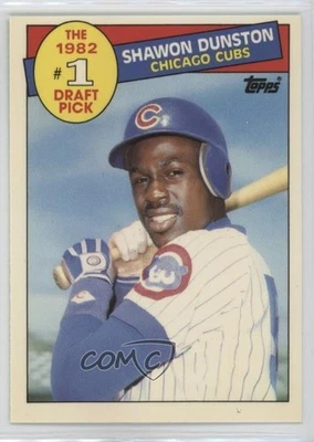 Topps 1985 edición coleccionista Tiffany Shawon Dunston #280 novato radiocontrol Foto 1 de 2