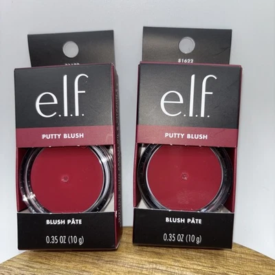 e.l.f. Putty Blush, Lot Of 2-Caribbean -Vegan-W/ Argan Oil & Vitamin E-Blush NEW - Image 1 of 4