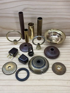 Lamp Part ASSORTED MIXED LOT 17 Pendant Lighting Hanging Chandelier Fixture - Picture 1 of 8