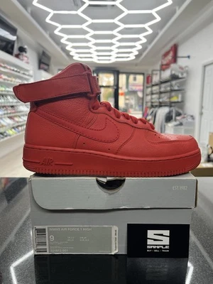 Nike Air Force 1 Alto “Rojo Chile” Talla 9W Foto 1 de 4