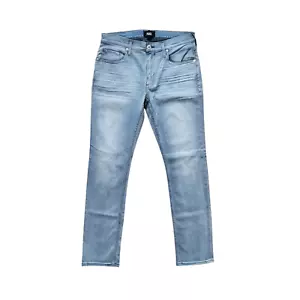 Paige Federal Transcend Slim Straight Jeans Kace Wash Men's Size 32 - Picture 1 of 7