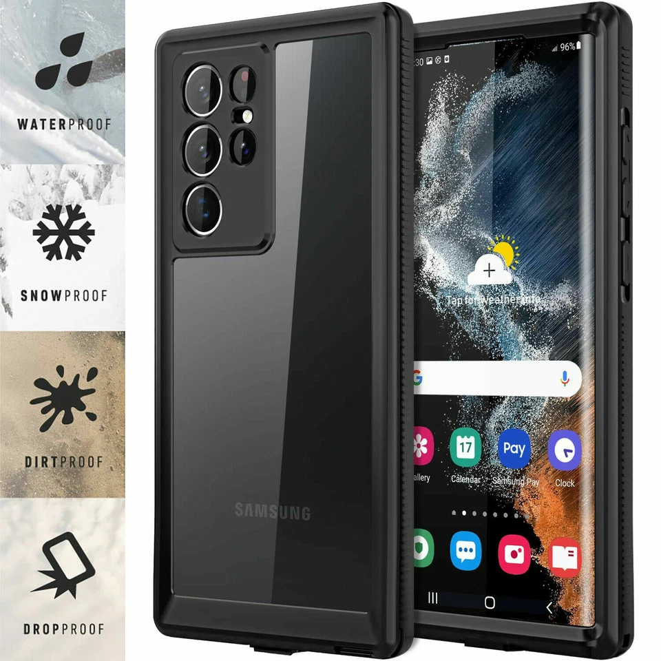 Funda Impermeable para Samsung Galaxy S22, S22+, S22 Ultra 5G Plus Protector de Pantalla Foto 1 de 4