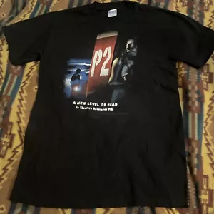 Rare Vintage P2 Fear 2006 Film Promo T Shirt 2000s Horror Movie S cult - Picture 1 of 7