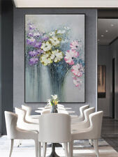 AA1740 Large Pure Hand-painted oil painting texture abstract flower Unframed