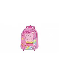 Trolley asilo Peppa Pig premium - Futurart -COLORE ROSA - Imagen 1 de 3