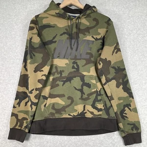 Nike Hoodie Herren Medium Camo Spellout Langarm Sport Pullover - Bild 1 von 9