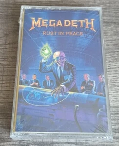 Brand New Sealed! Megadeth Cassette Rust In Peace (1990) Capitol Records Promo - Picture 1 of 5