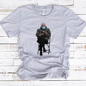 Bernie Sanders Mittens Unisex Shirt - Picture 1 of 3
