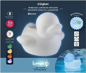 BigBen Duck Wodoodporny głośnik Bluetooth Bateria 8h 15 Watt na imprezę przy basenie - Zdjęcie 1 z 2