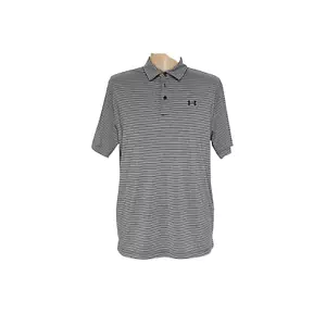 Camisa polo a rayas multicolor Under Armour para hombre - Imagen 1 de 4