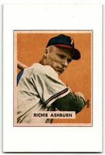 1989 BOWMAN RICHIE ASHBURN PHILADELPHIA PHILLIES #NNO