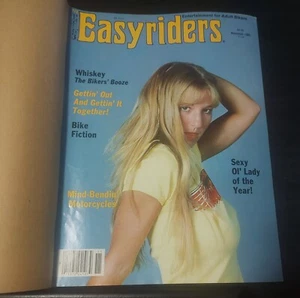 Easyriders Magazin November 1982 Biker Unterhaltung Kunst von David Mann mit Poster - Bild 1 von 5