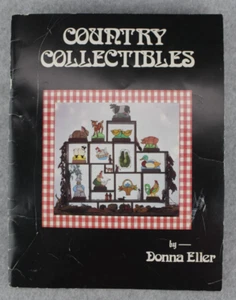 Country Collectibles Donna Eller full size motivo vetro colorato fiore animale - Foto 1 di 11