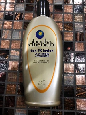 Body Drench Tan Fx Lotion Dark Tanning Accelerator 8.5 Oz 250 Ml  - Image 1 of 2
