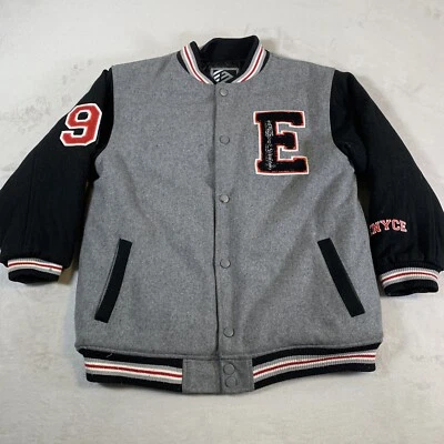 Chaqueta Enyce Varsity Letterman Para Hombre Pequeña (Etiqueta M Se Ajusta a S) Lana Hip Hop De Colección Foto 1 de 4
