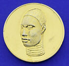 Kunst- Medaille Museum Master Collection „HEAD OF A MAN WITH TATTOO" Bronze 24k
