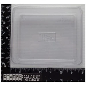 Stampin' Up! Sellos de goma SM 6X5 PLÁSTICO TAPA ABATIBLE CARCASA DE ALMEJA CONTENEDORES DE ALMACENAMIENTO - Imagen 1 de 1