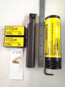 1 NUOVA BARRA ALESATRICE SCANALATURA PH HORN L233.0020.01. Con 217.0100.00 INSERTI (V345) - Foto 1 di 10
