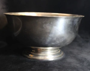 Vintage Shreve & Co San Francisco CA Sterlingsilber 925 Paul Revere Schale 568 g 8 Zoll - Bild 1 von 14