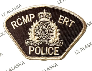 RCMP ERT POLICE BROWN & TAN PATCH (PD16) - Zdjęcie 1 z 3