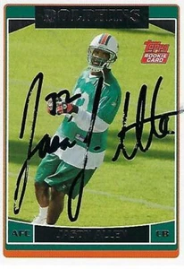 Topps #317 2006 firmado por Jason Allen - Miami Dolphins - Imagen 1 de 1